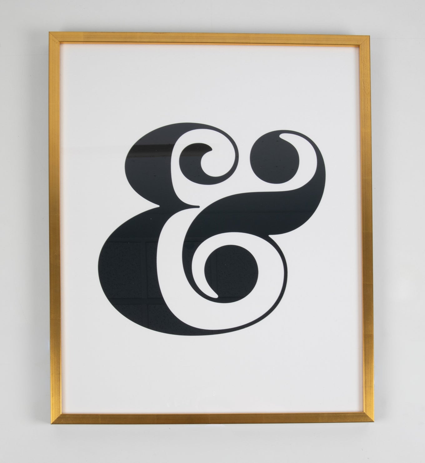 Black & Gold Frame - &