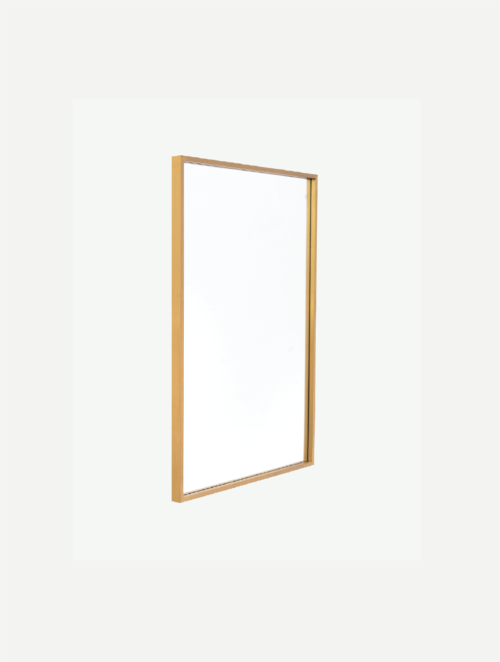 gold framed mirror