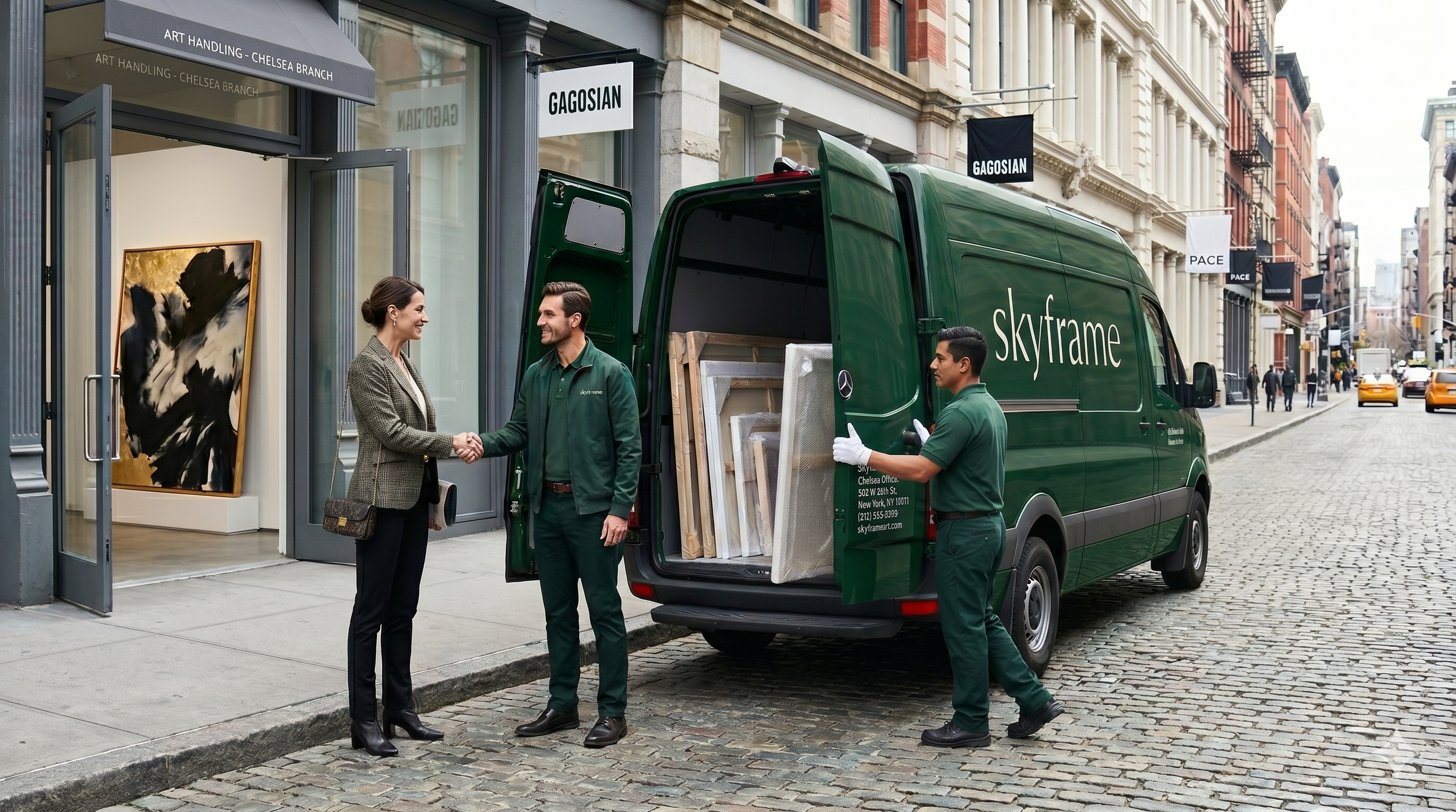 Professional Art Delivery & Installation in NYC