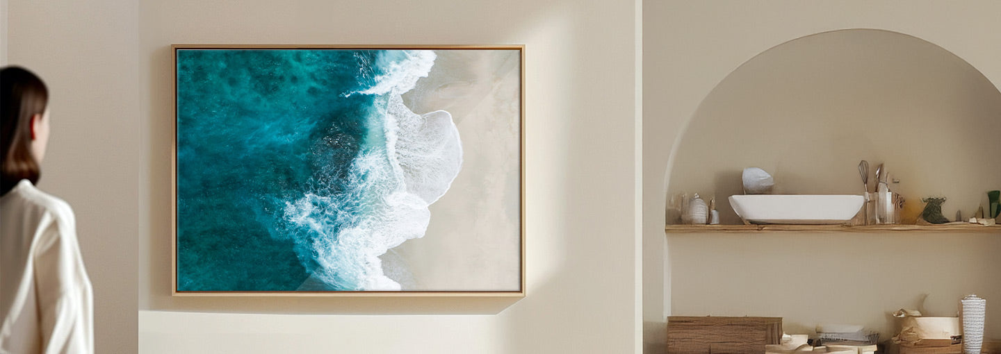 how to install a picture frame