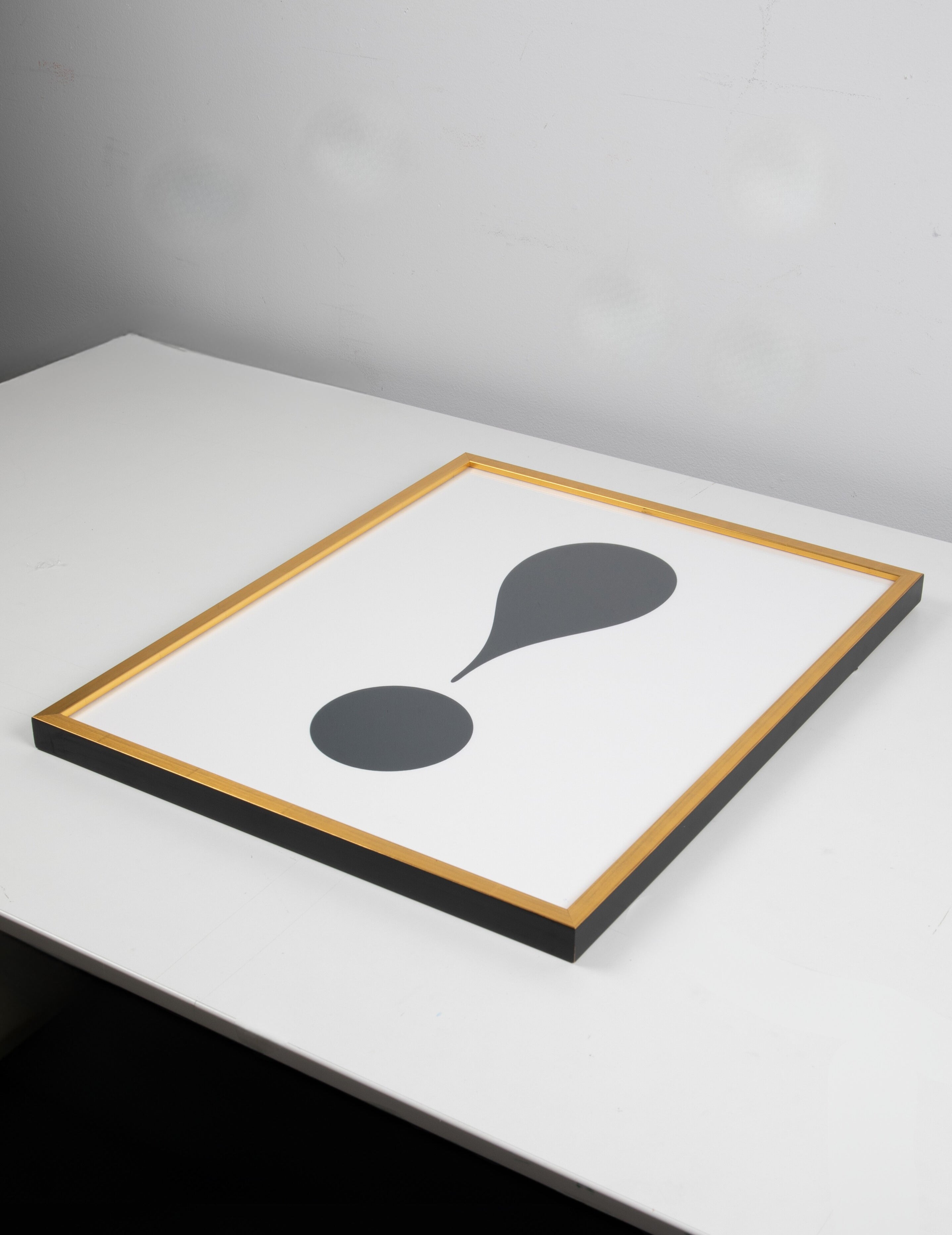 Black & Gold Frame - !