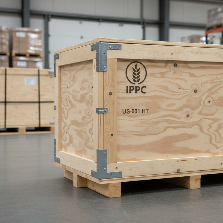 ISPM-15 Certified Crate
