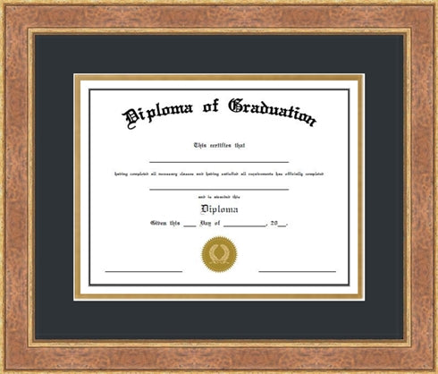 Rustic Diploma Frame