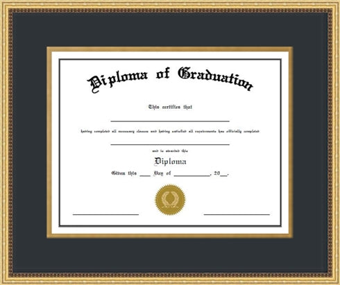 Decorative Diploma Frame