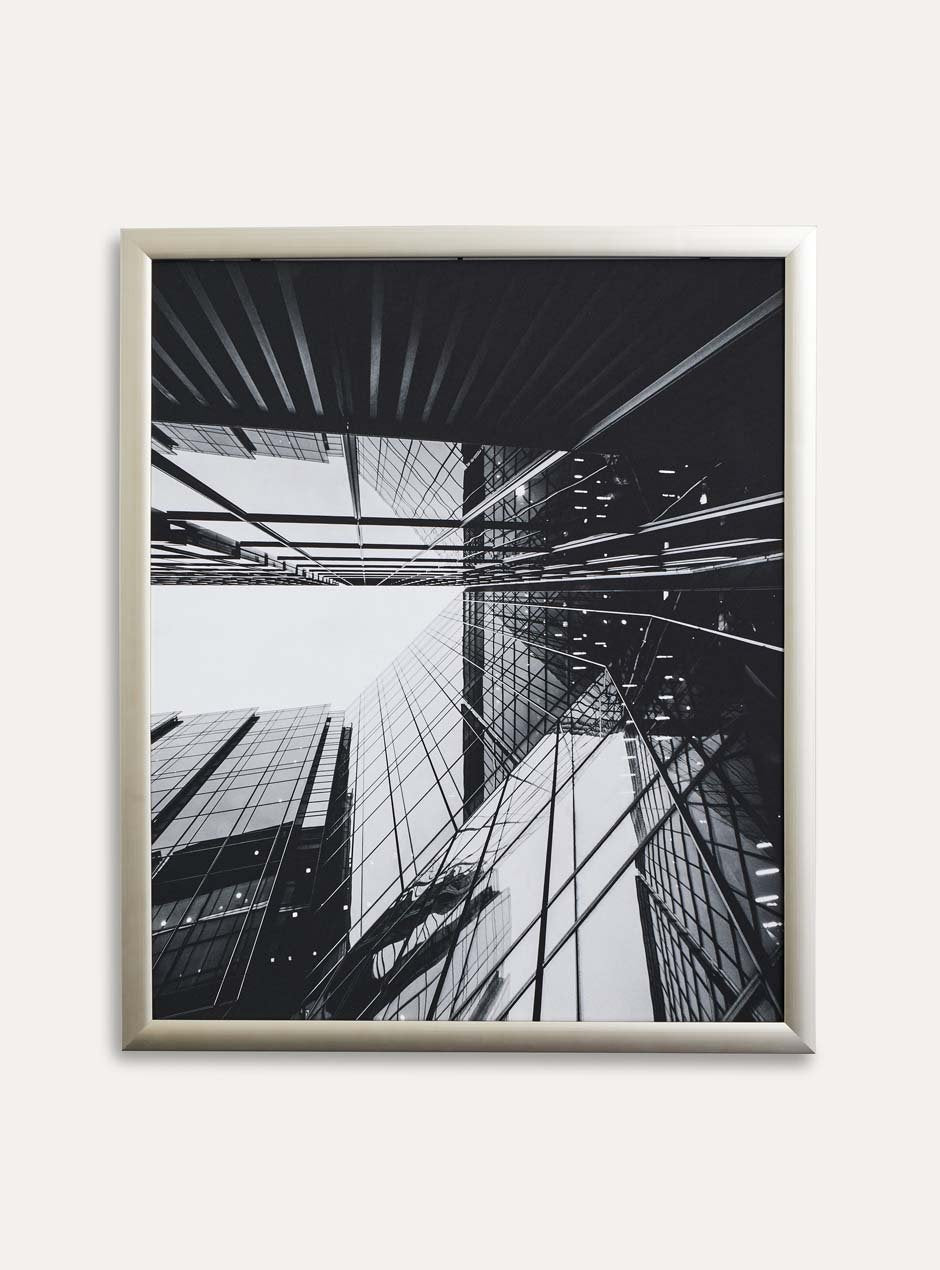 silver frame