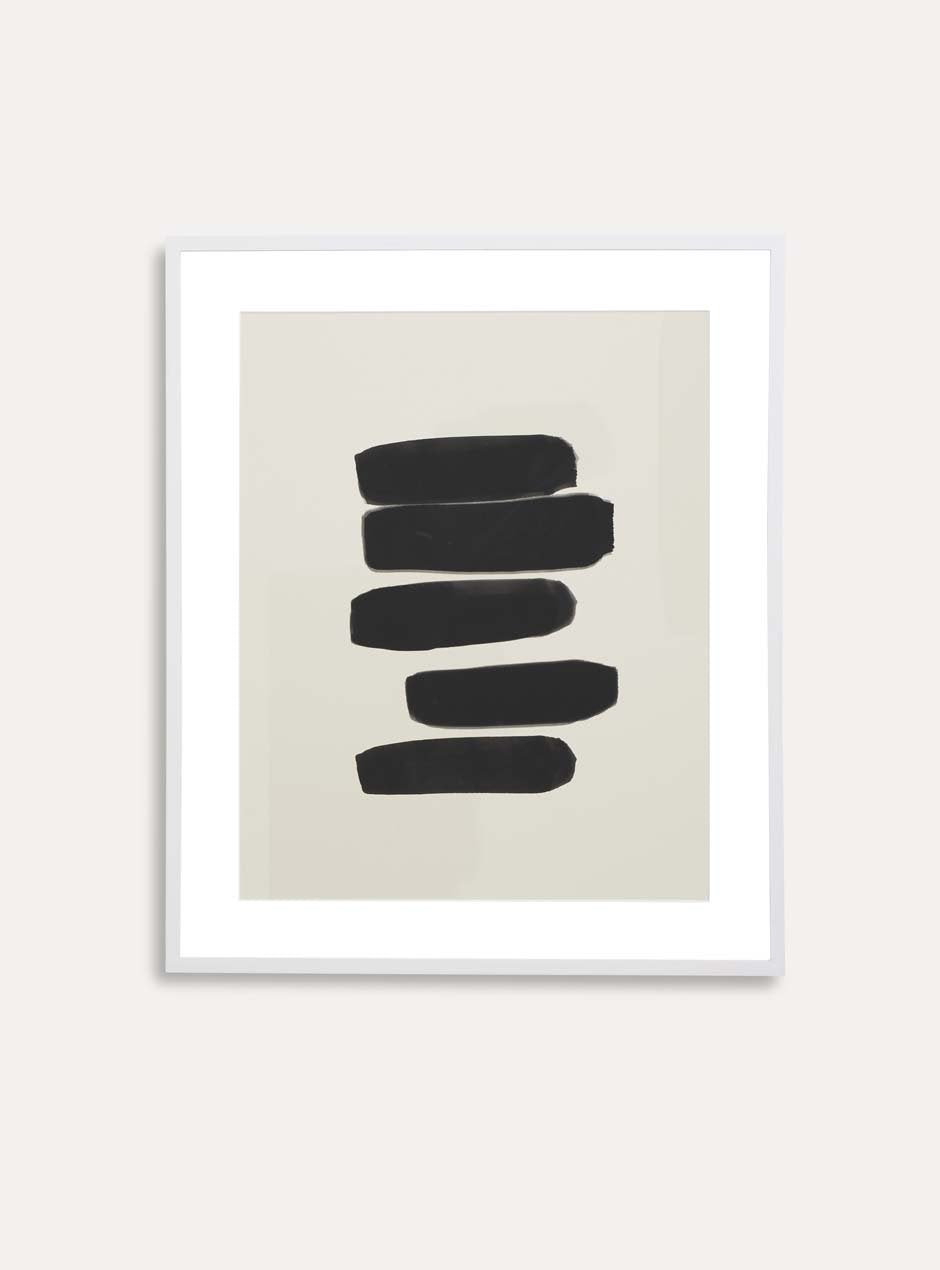 thin white frame
