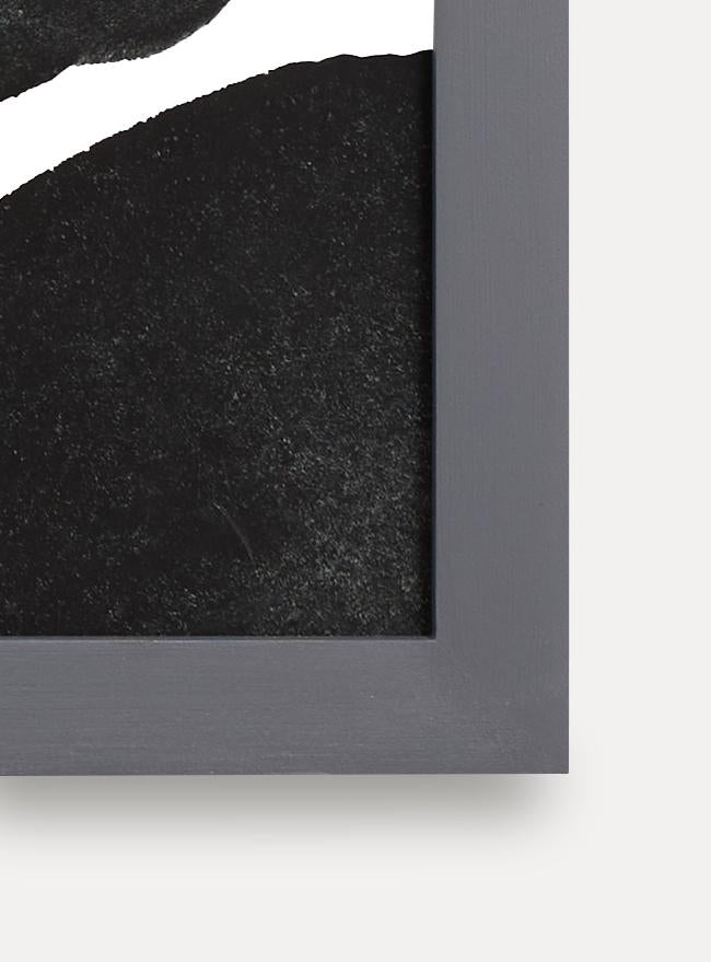 Up close detail photo of wooden frame showing wood grain