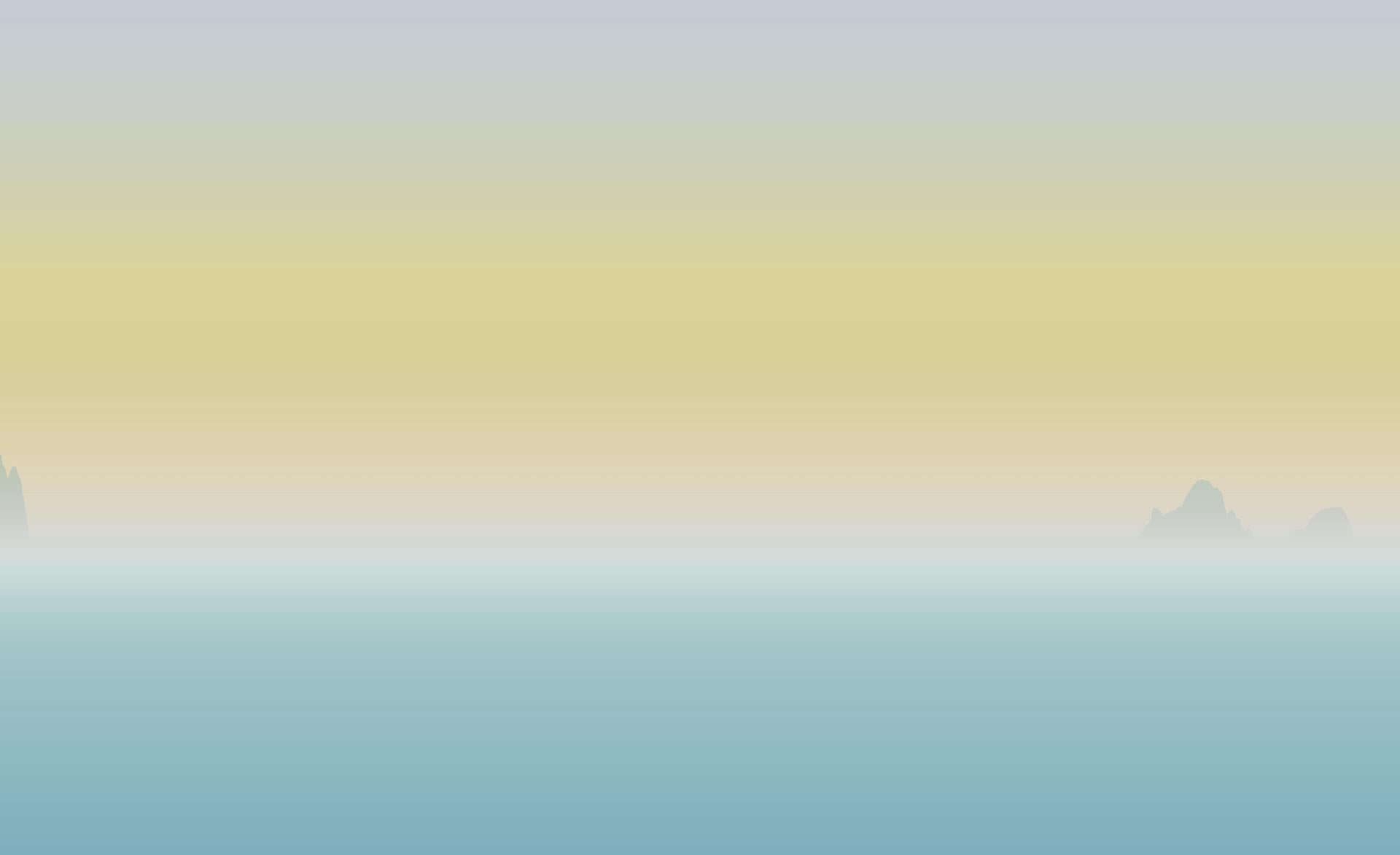 island sunset landscape