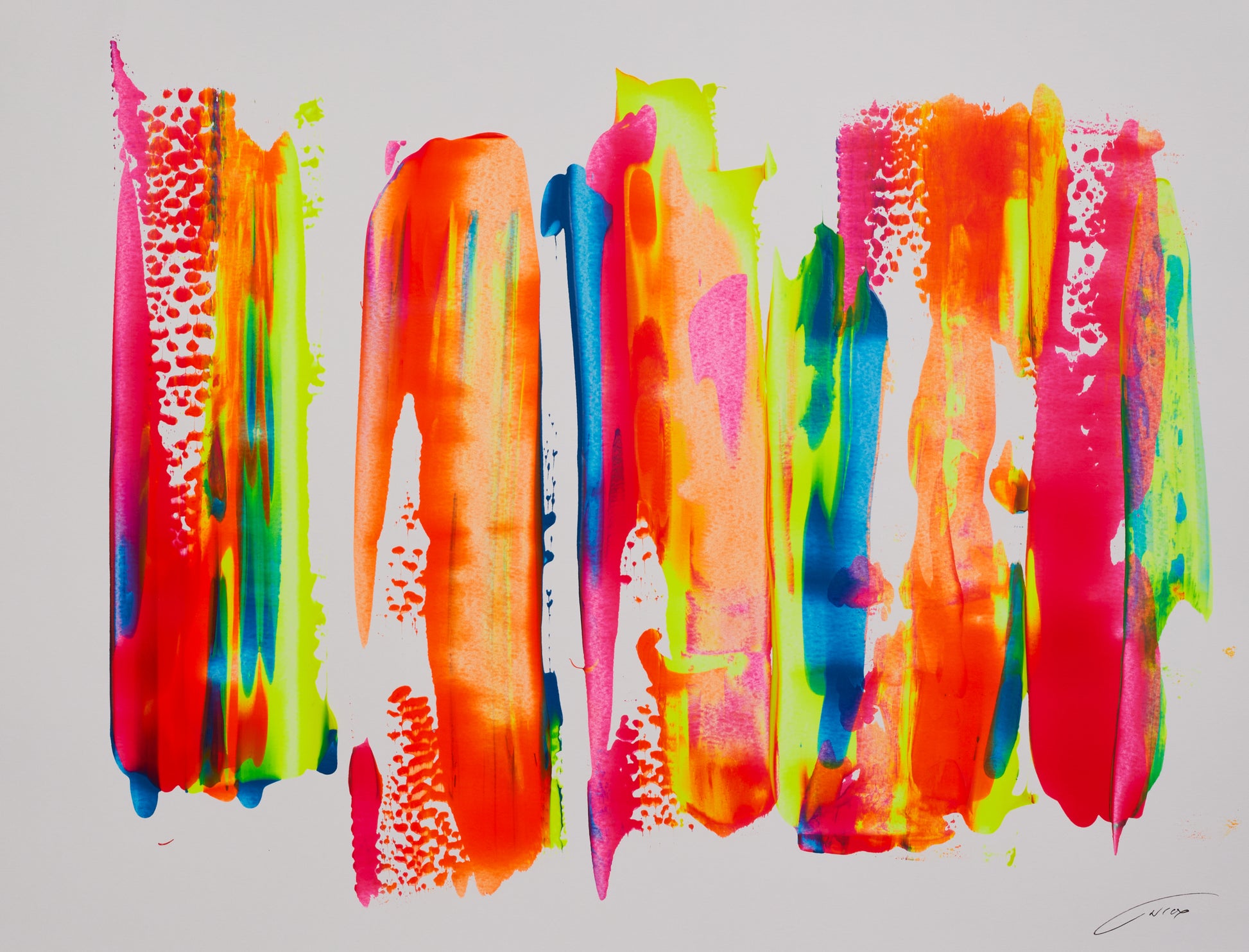 abstract colorful painting 