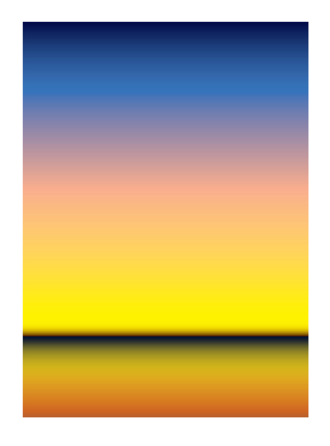 colorful sunset over the water 