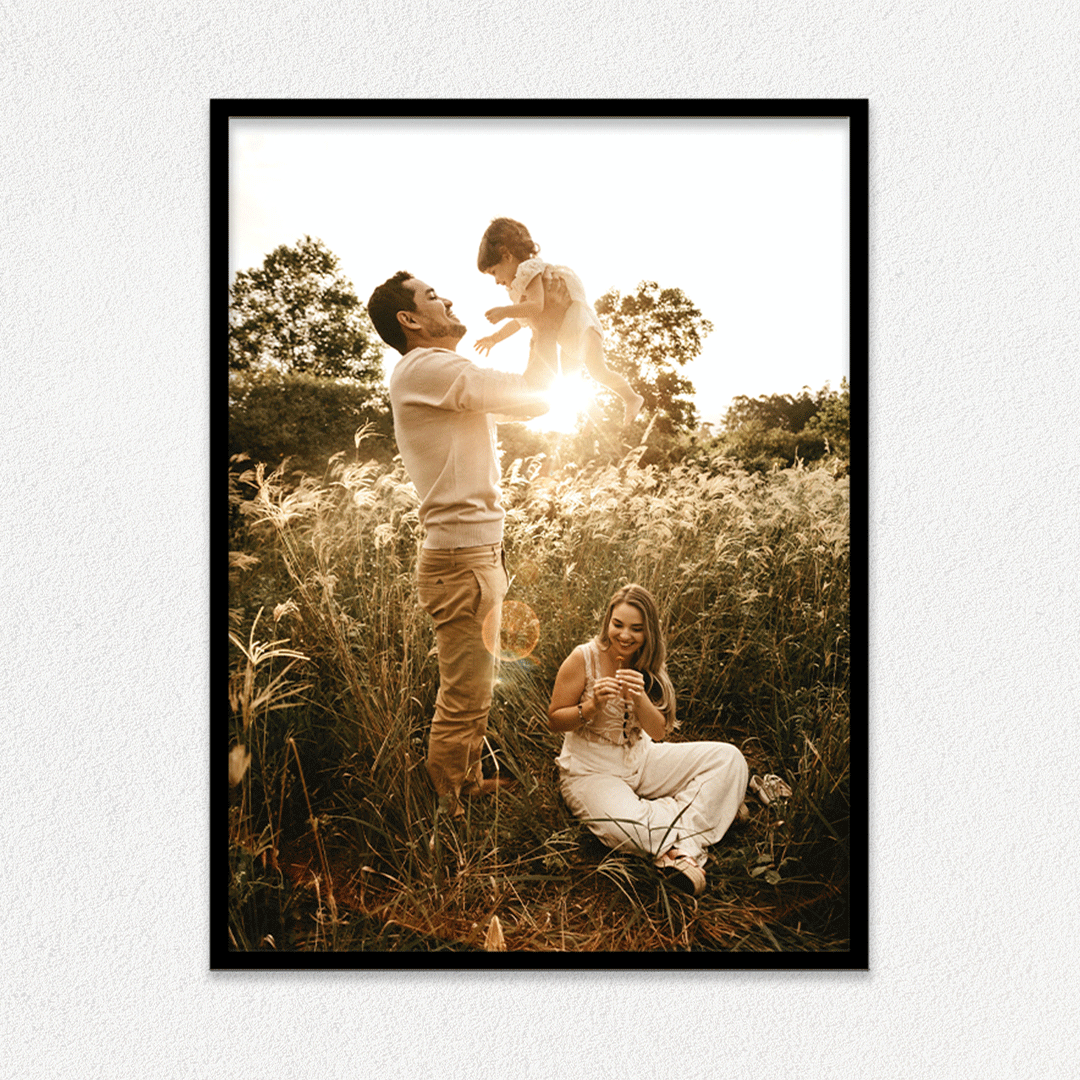 Black, White and Natural Frames