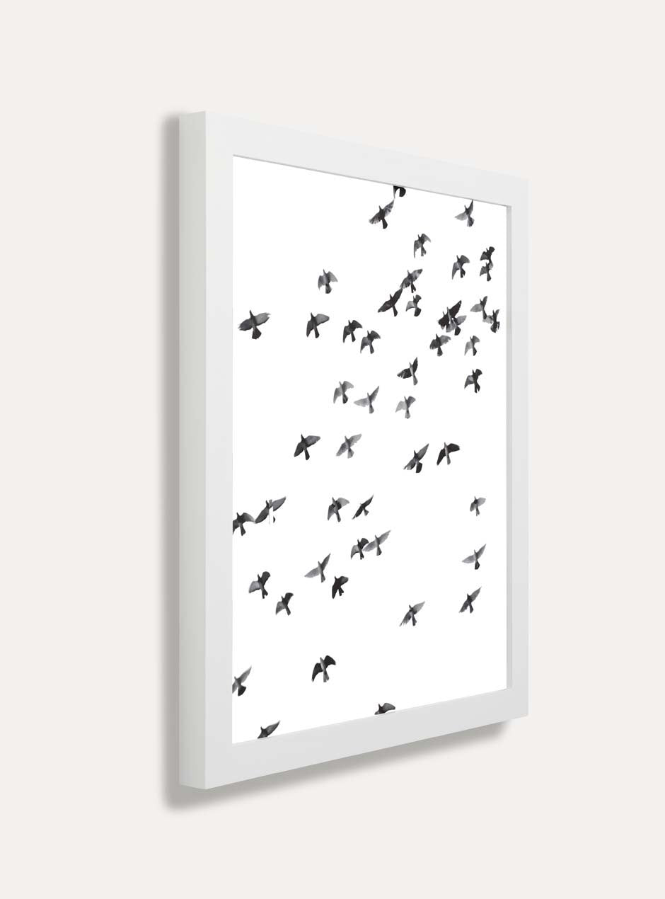 side view white frame 