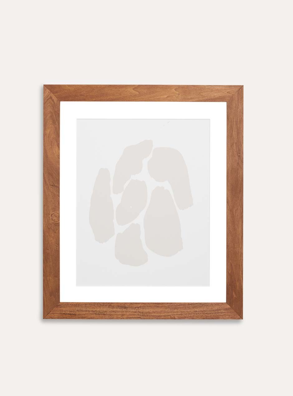 wooden frame