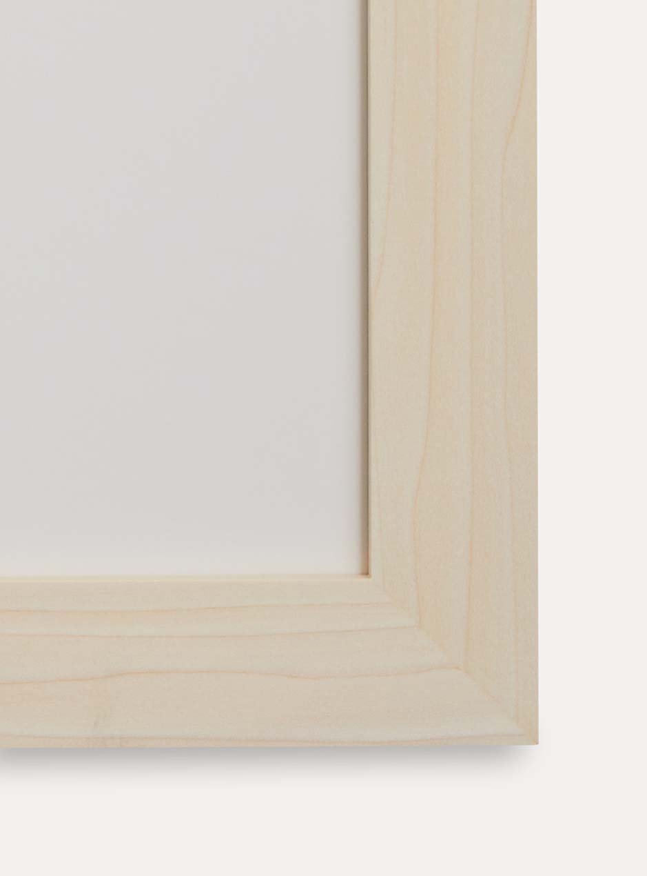 corner light wooden frame