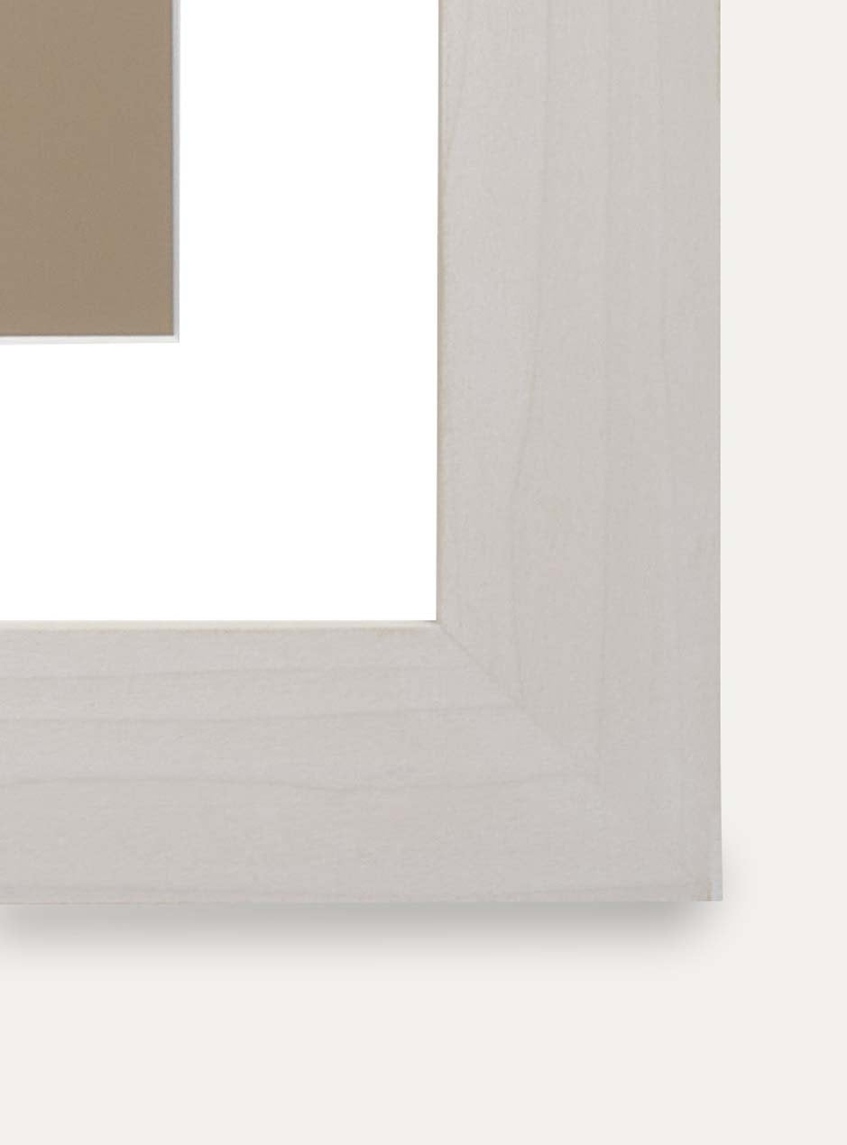 corner  maple wood frame