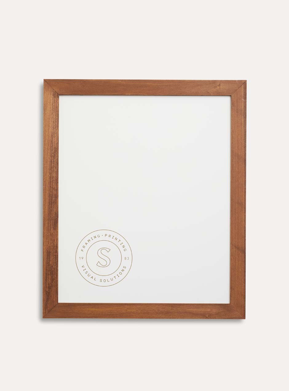 brown wooden  frame 