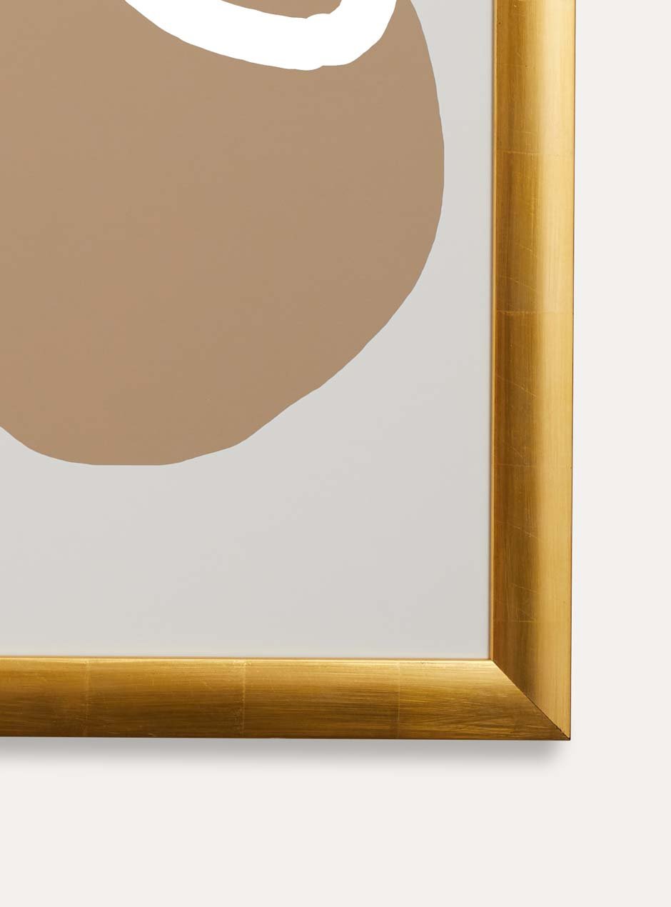corner gold frame