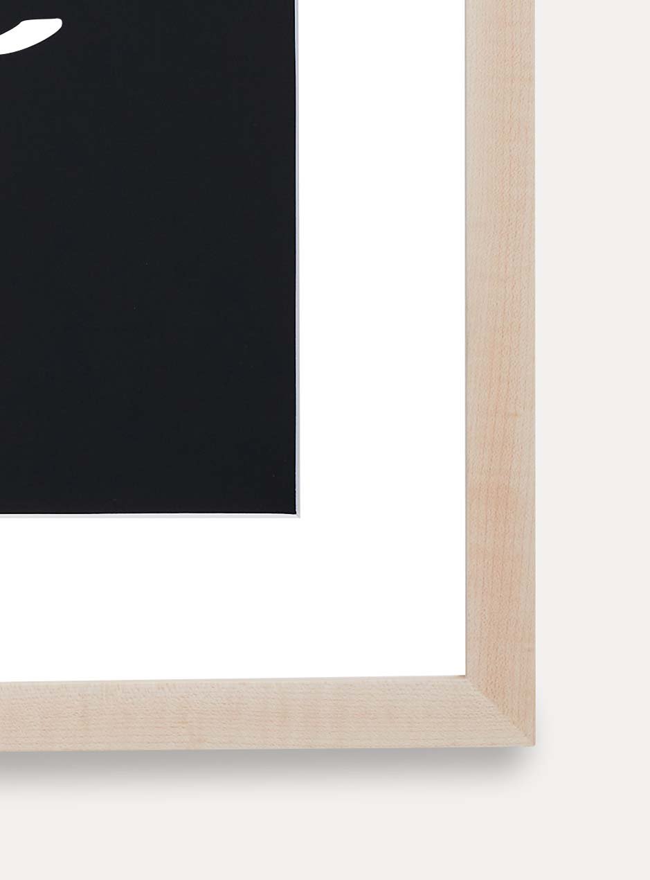 corner thin wooden frame  
