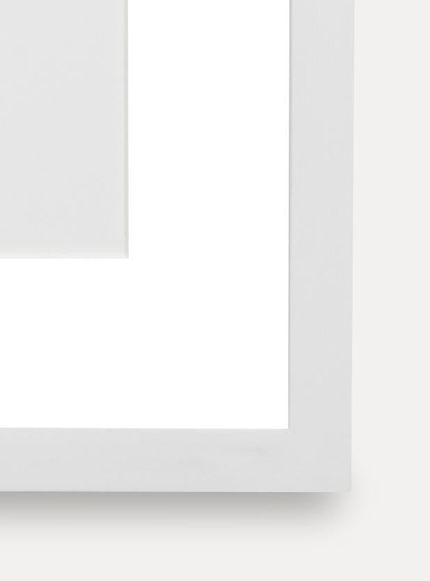 Up close detail photo of wooden frame showing wood grain