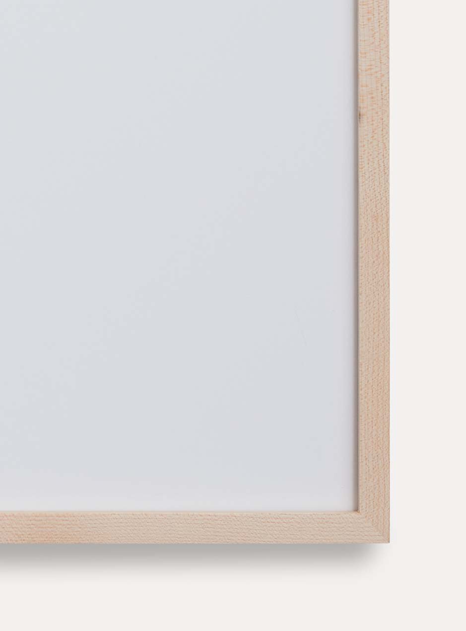 corner  thin wooden frame  