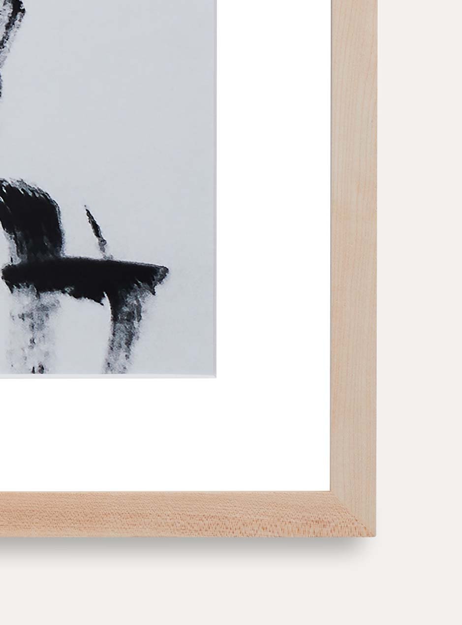 corner thin wooden frame  