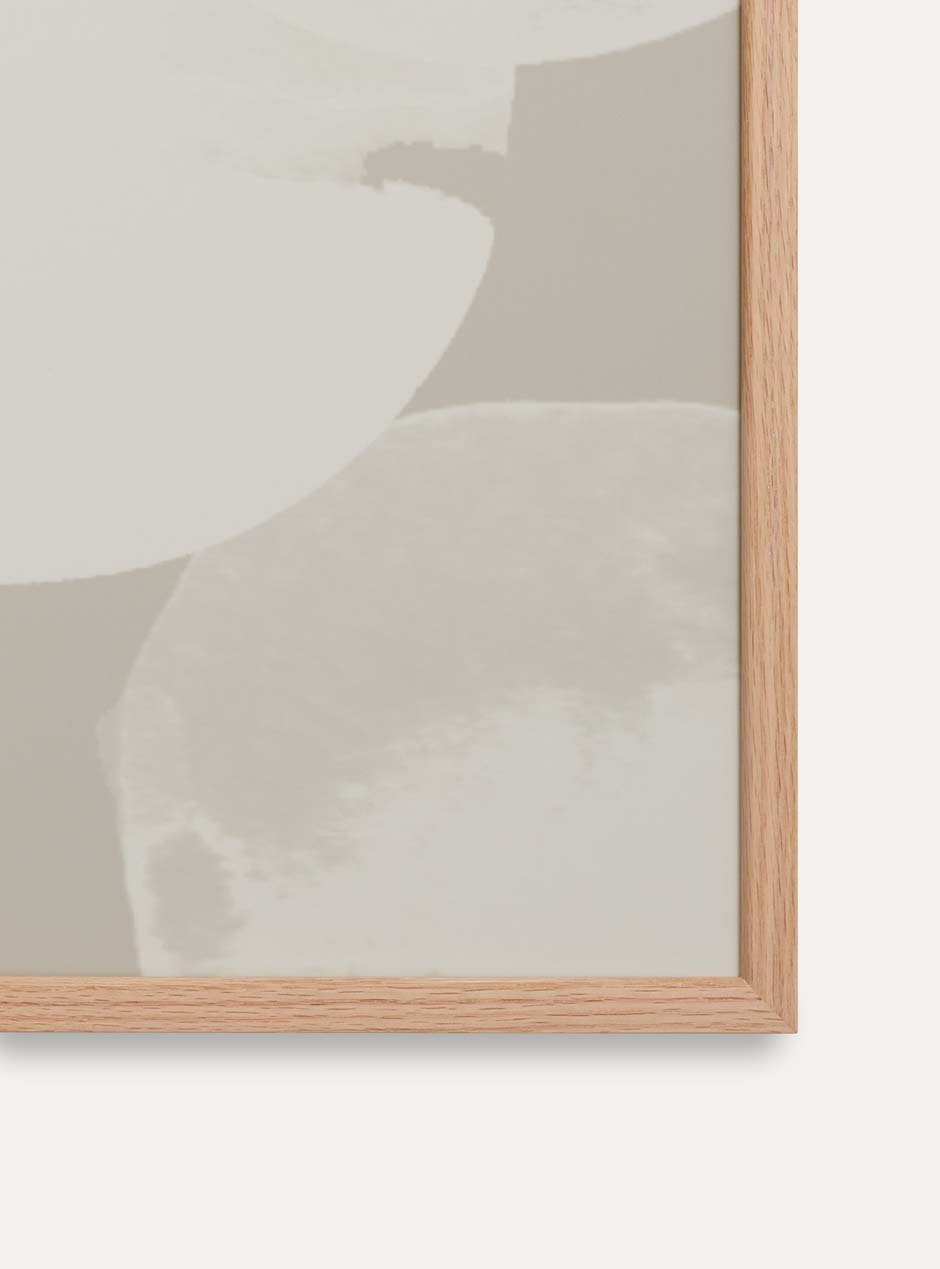 corner  thin wooden frame  