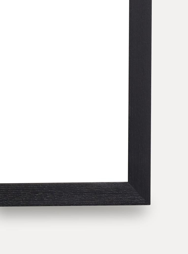 Up close detail photo of wooden frame showing wood grain