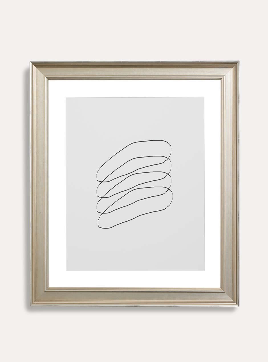 silver frame