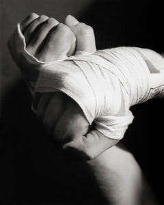 tapped hands photograph